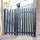 China Hottest Sale D and W type Wholesale Colorful or galvanized Steel Palisade Fence / fencing
