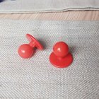 Chef Buttons,Red Kitchen Chef Button, Kitchen Clothing Buttons,Plastic chef stud button