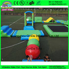 Custom design outdoor adults giant inflatable floating water park for open water entertainment from Guangzhou