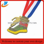 3D sports medals, die casting 3D metal medals for sports,metal medals with ribbon custom
