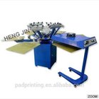 40*60cm working plate easy operation manual screen printing machine for sale Hengjin brand