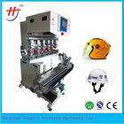 Ink Cup Six Color Serve Motor Large Semi Automatic Pad Printing Machinery For Helmet