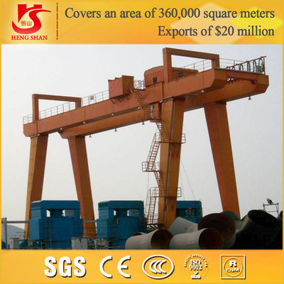 China Best quality MG model A type electrical double girder box girder gantry crane with winch trolley supplier