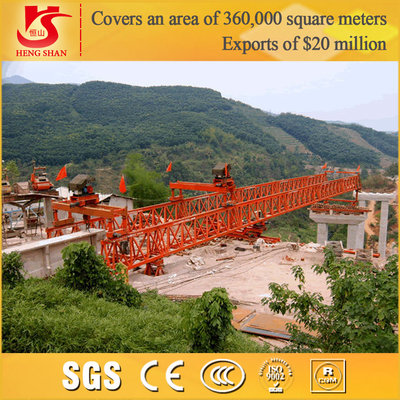 China Truss type long span customized bridge crane bridge girder launcher supplier