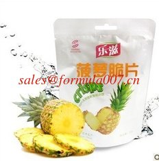 China natural pineapple freeze dried fruits chips crisps supplier