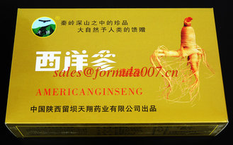 China natural american ginseng instant tea exported wholesale supplier