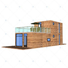 Residential - (Heya-2X03) 2 Floor New Prefab Container House With Bedroom And Living Room Construction Companies