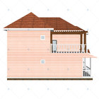 Luxury Villa - (QB14) Steel Sandwich Panel Prefab House Professional Design House Eps Color Steel Prefab House