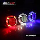 IPHCAR Hot Selling Demon Eyes Headlights Projector Lens Led Ring Light with Lens