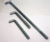 Hot-dip galvanized anchor bolts, steel tower accessories