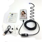 Waterproof IP67 Hard Tube Wifi USB Inspection Camera Mini Semi-rigid Endoscope with 6 led lights