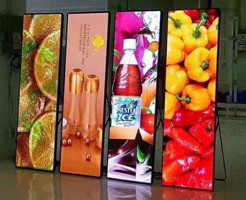 China P2.5mm Indoor Poster LED Display, ultra-light,super-thin indoor LED pylon for shops,stores,hotel,exhibition,restaurant supplier