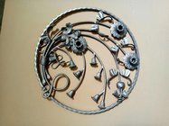 Wrought Iron Elements/ Ornaments/parts  for balusters and gates decorative --Groupware or wrought iron flowers