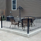 Wrought iron fence/ Ornamental fence/ iron steel fence for home and garden decoration Europe style