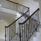 Wrought iron stair Decorative handrail Europe style for home and garden indoor or outdoor usage