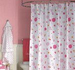 China Polyester print shower curtain manufacturer