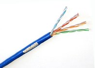 1000 Foot Shielded Cat5e Cable , Solid Copper Cat5e Cable For Telephony / Video