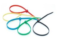 Self-locking nylon cable ties