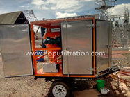 Mobile Trailer Wheel Mounted Vacuum Transformer Oil Filtration Plant for Series ZYM