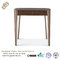 Bedroom Vintage Chic Wood Console Table Tapered Legs With Drawers supplier