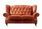American Style Button Tufted Leisure Hotel Furniture Sleeper Sofa Wooden Frame supplier