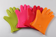 five finger silicone oven mitts/ oven glove OEM offer  sizes:27*17    material:silicone