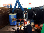 Industrial Welding Fume Extractor For Metal Processing with one or two fume arms