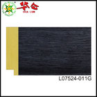 L06022 series Hualun Guanse Wholesale Good price of ps picture frame photo black moulding for sale