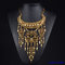 Fashion Luxury Court charm elegance triangle drop necklace supplier
