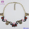 Fashion Crystal Flower Necklace cute bead charm Chain Necklace supplier