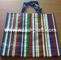 China pp woven shopping bag,,pp woven laminated shopping bag,bopp laminated bag supplier