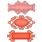 DIY decorative lace indentation template ET-6510