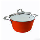 Non-stick Enamel Cast Iron Stock Pot Cookware Set With Lowest Price