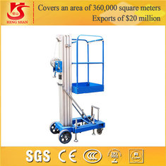 China aluminium alloy 2 meter scissor lift with CE ISO BV Certificate supplier