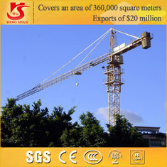 China QTZ125 HS5023 customized cantilever 10 ton tower crane supplier
