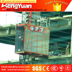 China Single Cage and Double Cages Construction Cargo Elevator supplier