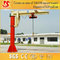 20ton Heavy duty fixed slewing jib crane with electric hoist supplier