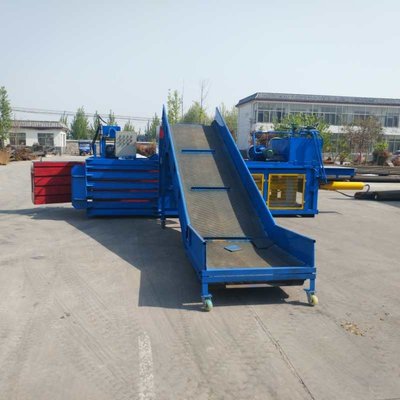 China Mini Small baler scrap plastic/waste paper/cardboard compactor baler machinery hydraulic baler supplier