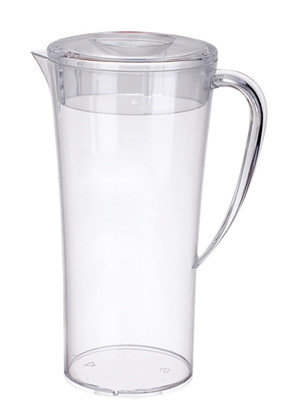 China Plastic Water Jug plastic pitcher plastic jug set Plastic Jug with cups and tray supplier