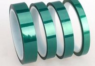 High Temperature Polyester/PET Masking Tape Green,Polyester Silicone Tape for powder coating