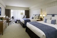 Commercial Hotel Luxury Furniture , Apartment Hotel Bedroom Furniture Drak Color