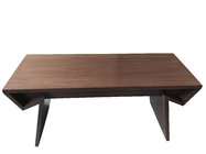 Walnut wood veneer dark finish Wooden writing desk for hotel bedroom furniture,hospitality casegoods