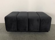 Black fabric upholstery wood base ottoman/bed bench for hotel bedroom furniture,soft seating for hotel bedroom