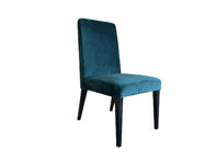 Modern wholesale price  wood blue fabric upholstery dining chairs, desk chair,side chair for dining rooms