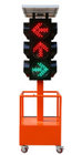LED Mini Traffic Light  portable Solar movable signal traffic light