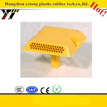 Glass beads plastic traffic marker with handle