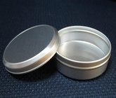 Aluminum Round Cosmetic Packaging/Cream Jar /Aluminum Jars With Press Cap-50G & 50ML 