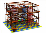 2017 Newest Indoor Play Station New Design Adventure Rope Course For Kids and Adult