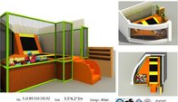34M2 Chnia Indoor Trampoline Park with Good Quality and Lowest Price TUV Kids Sky Zone