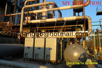 induction heating machine for pipe weld preheating 